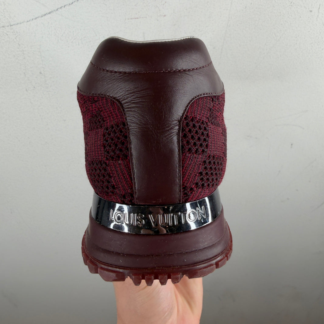 Louis Vuitton Maroon Run Away Sneakers