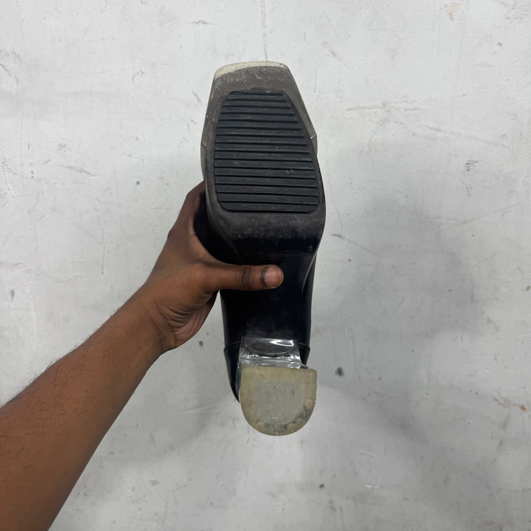 Rick Owens Black Kiss Heel Boots