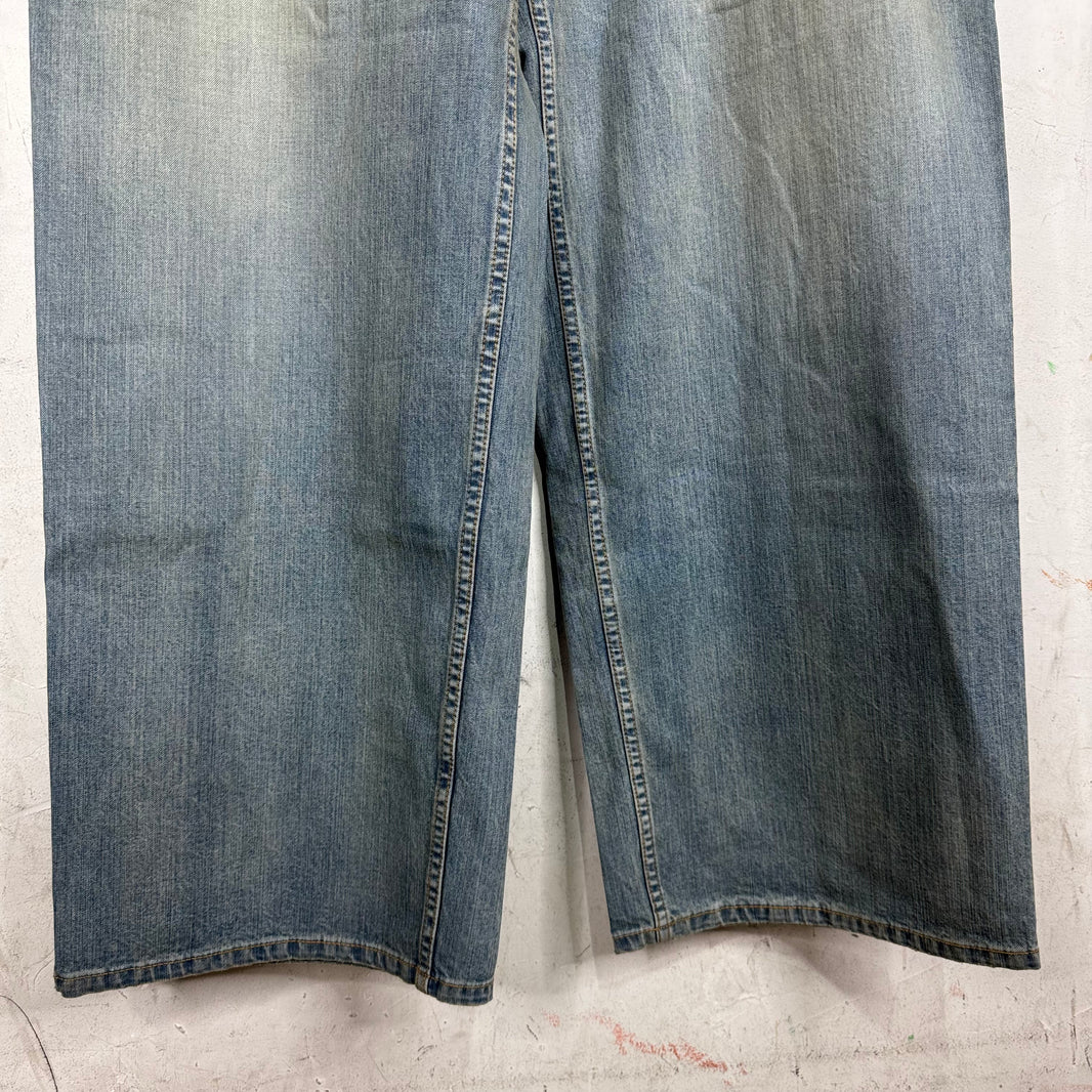 Balenciaga Lightwash Baggy Jeans