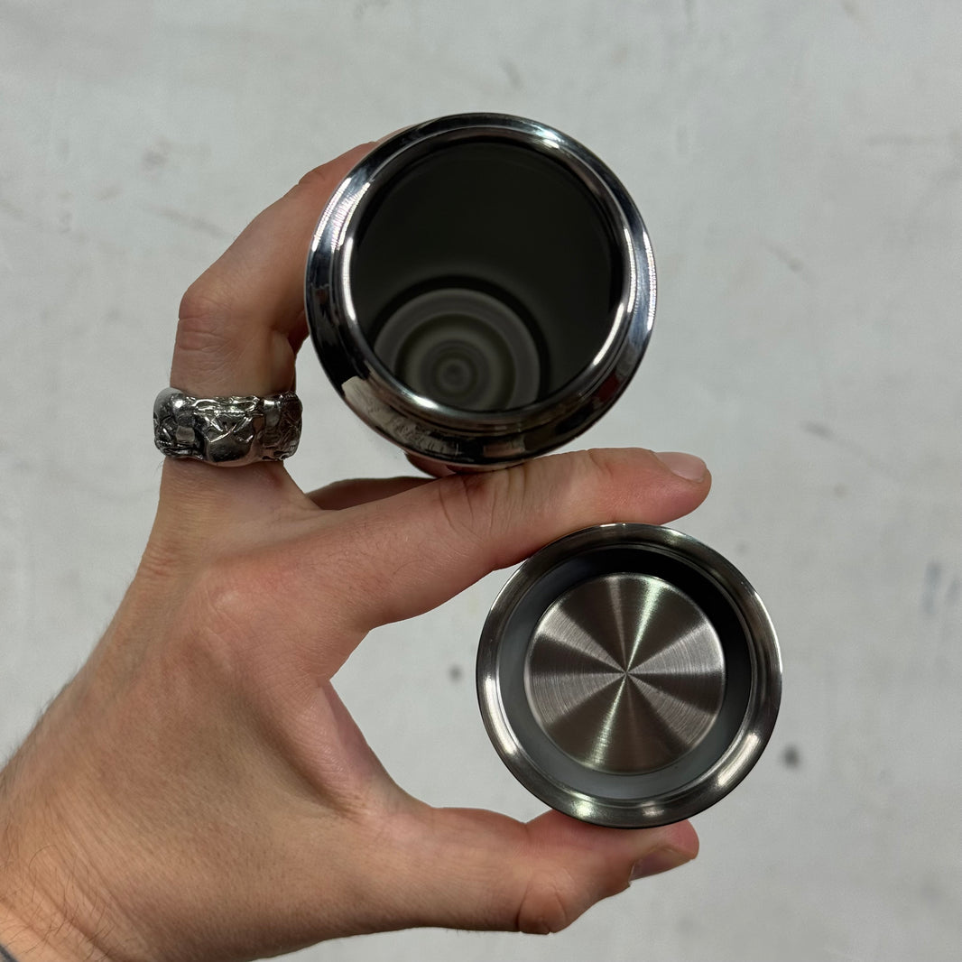 Saint Laurent Stainless Steel Canteen