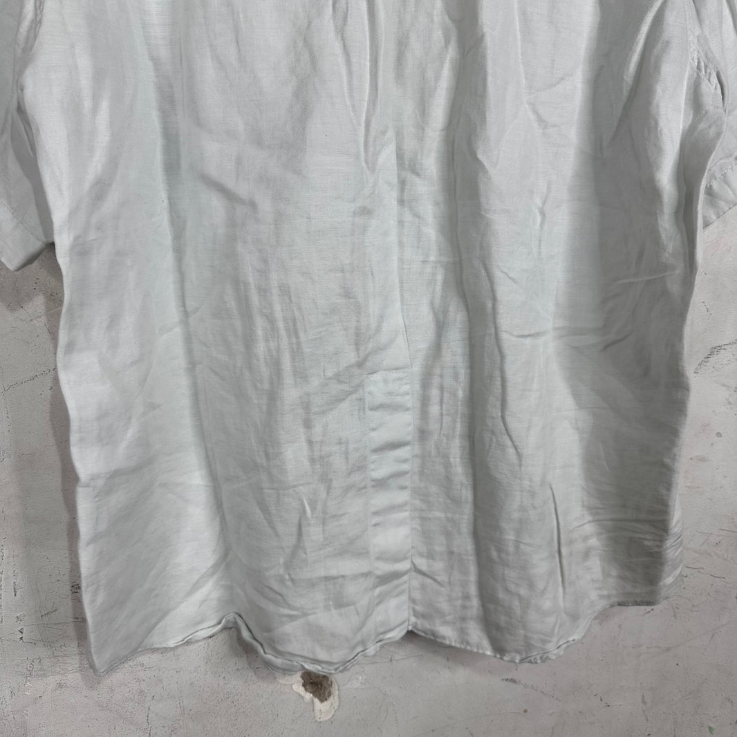 Issey Miyake Logo S/S Buttoned Shirt