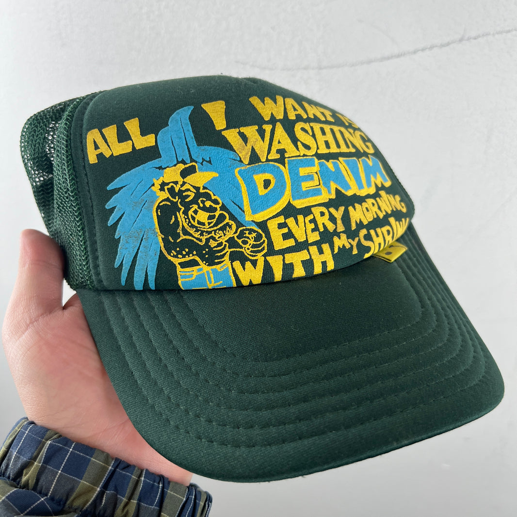 Kapital Washing Denim Trucker Hat