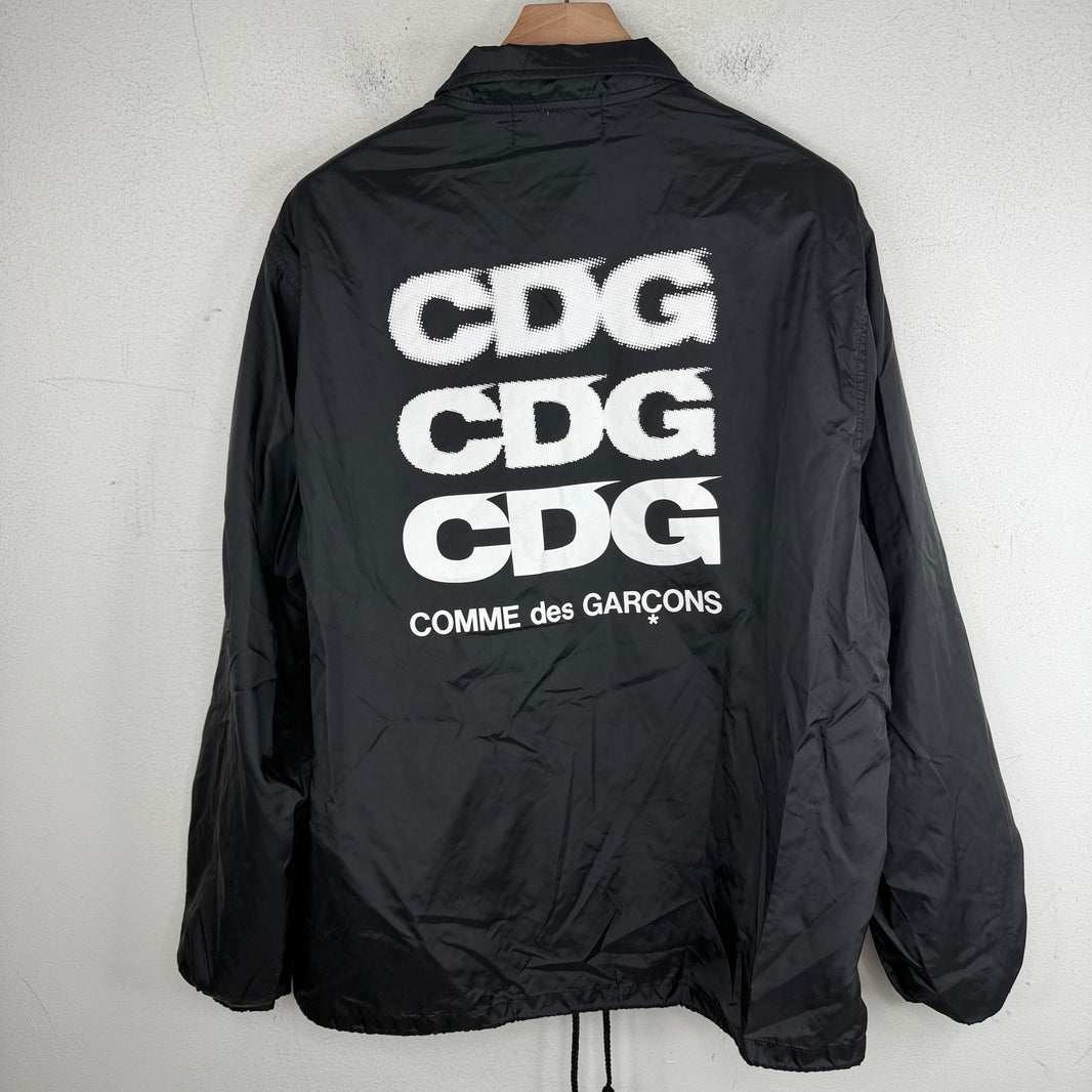 CDG Triple Logo Coaches Jacket