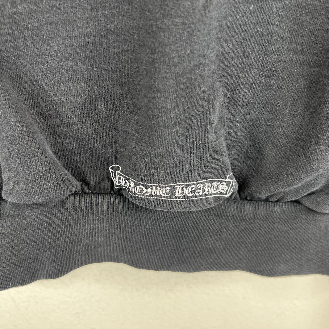 Chrome Hearts Smoked Vertical Logo Hoodie