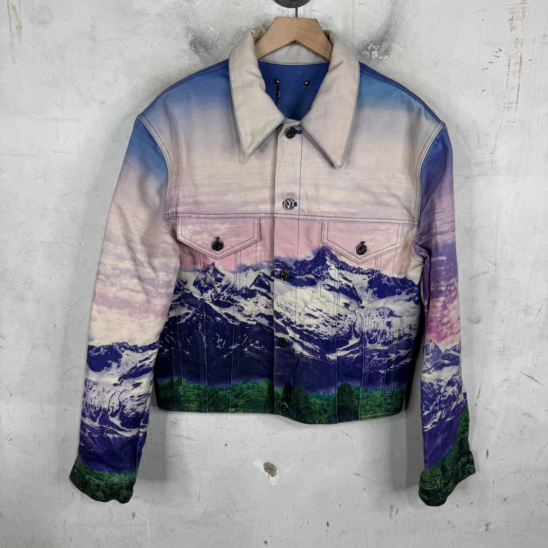 Louis Vuitton Landscape Gradient Denim Jacket