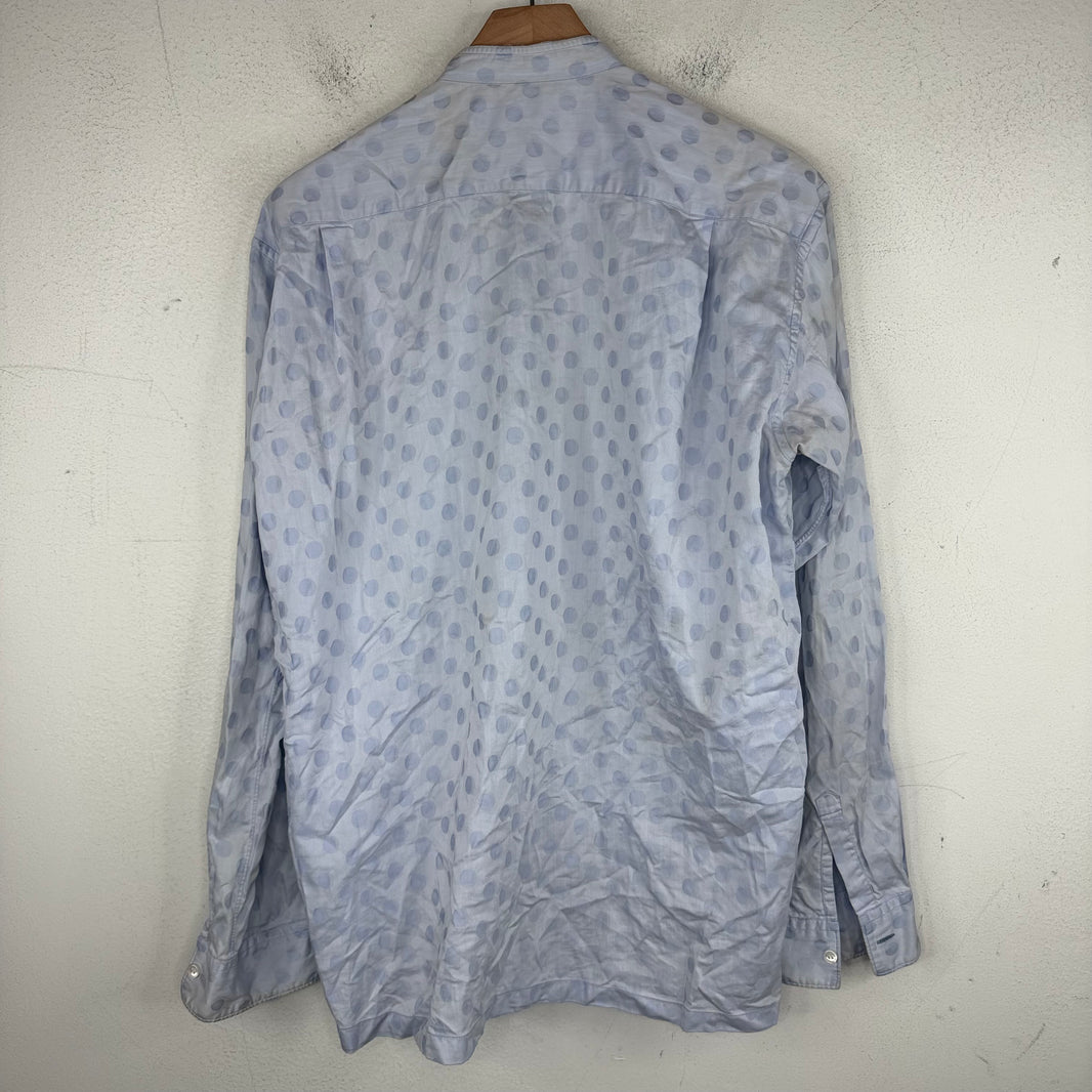 CDG Shirt Layered Patchwork L/S Shirt
