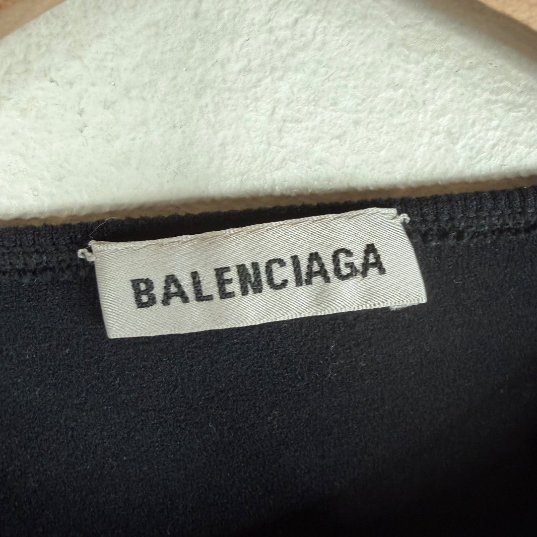 Balenciaga Pink Logo L/S Workout T-Shirt