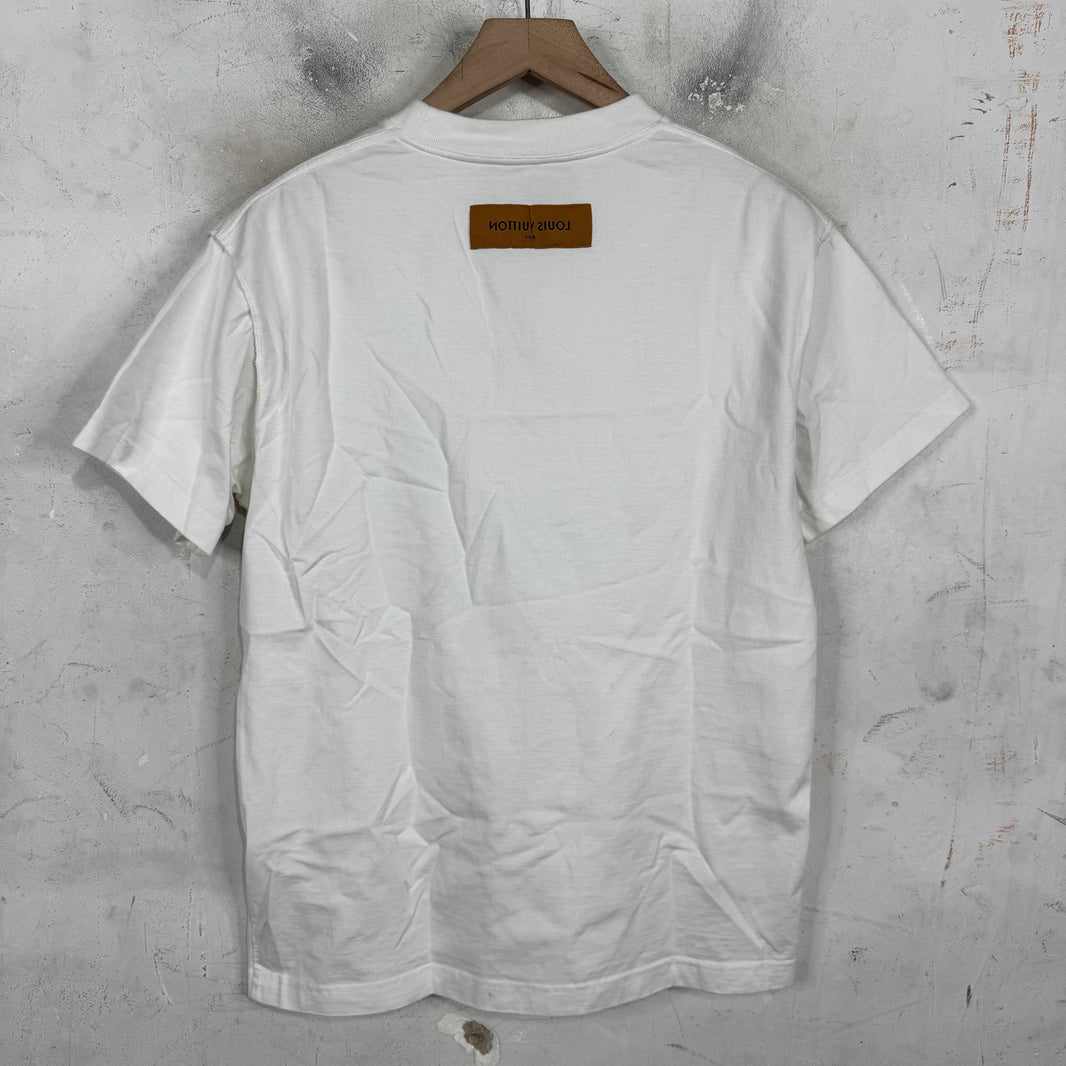 Louis Vuitton Embossed Monogram Logo T-Shirt