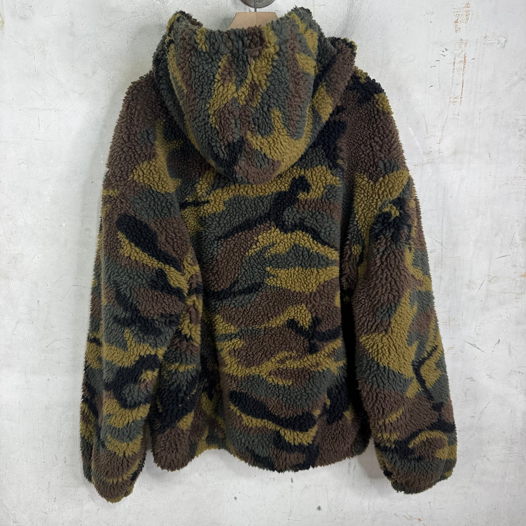 Celine Camo Hooded Fleece