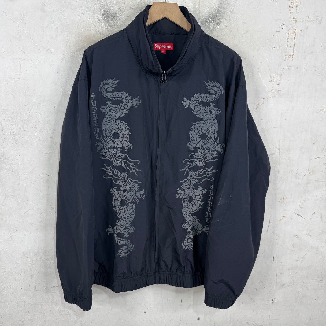 Supreme Dragon Nylon Track Jacket