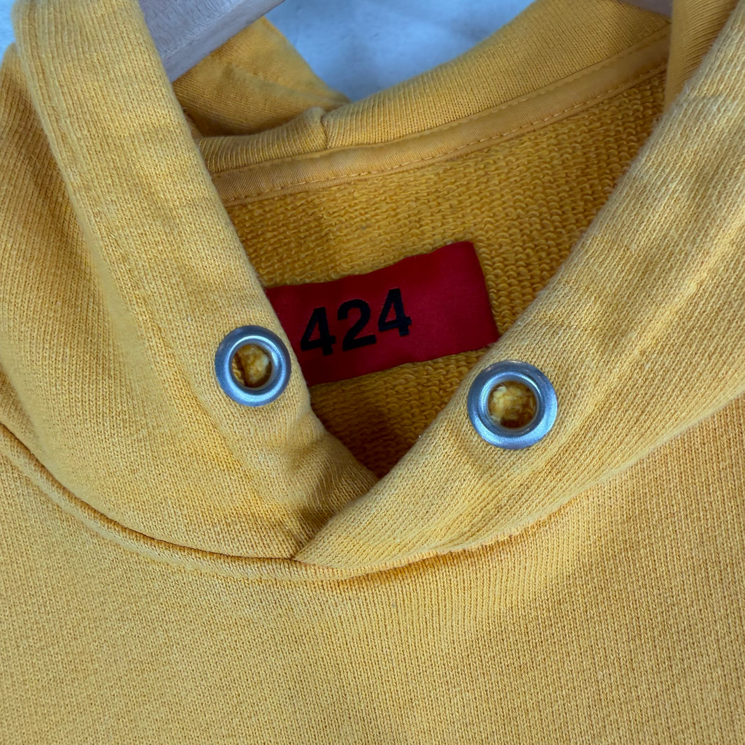 424 Yellow Soccer Hoodie