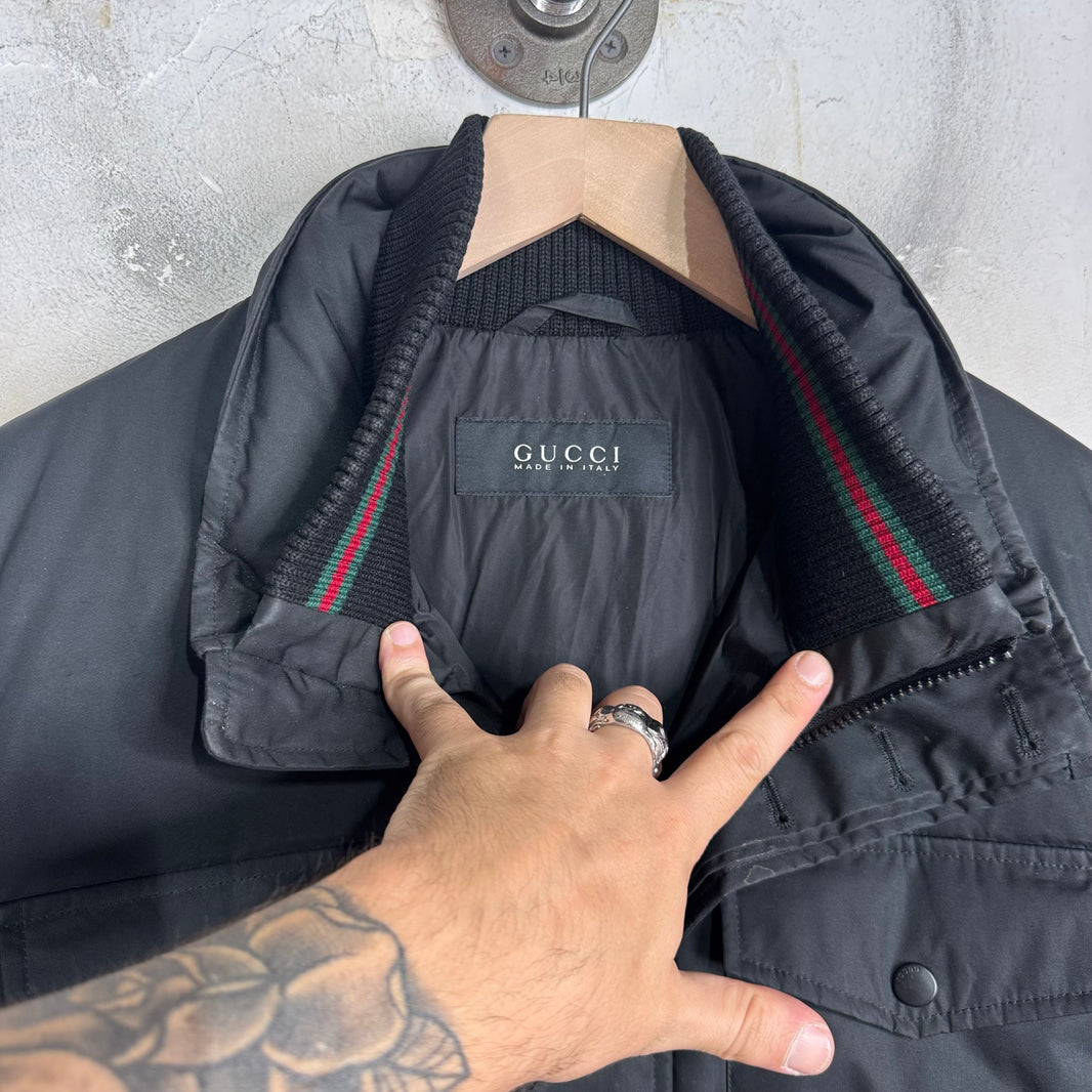 Gucci Older Down Cargo Jacket