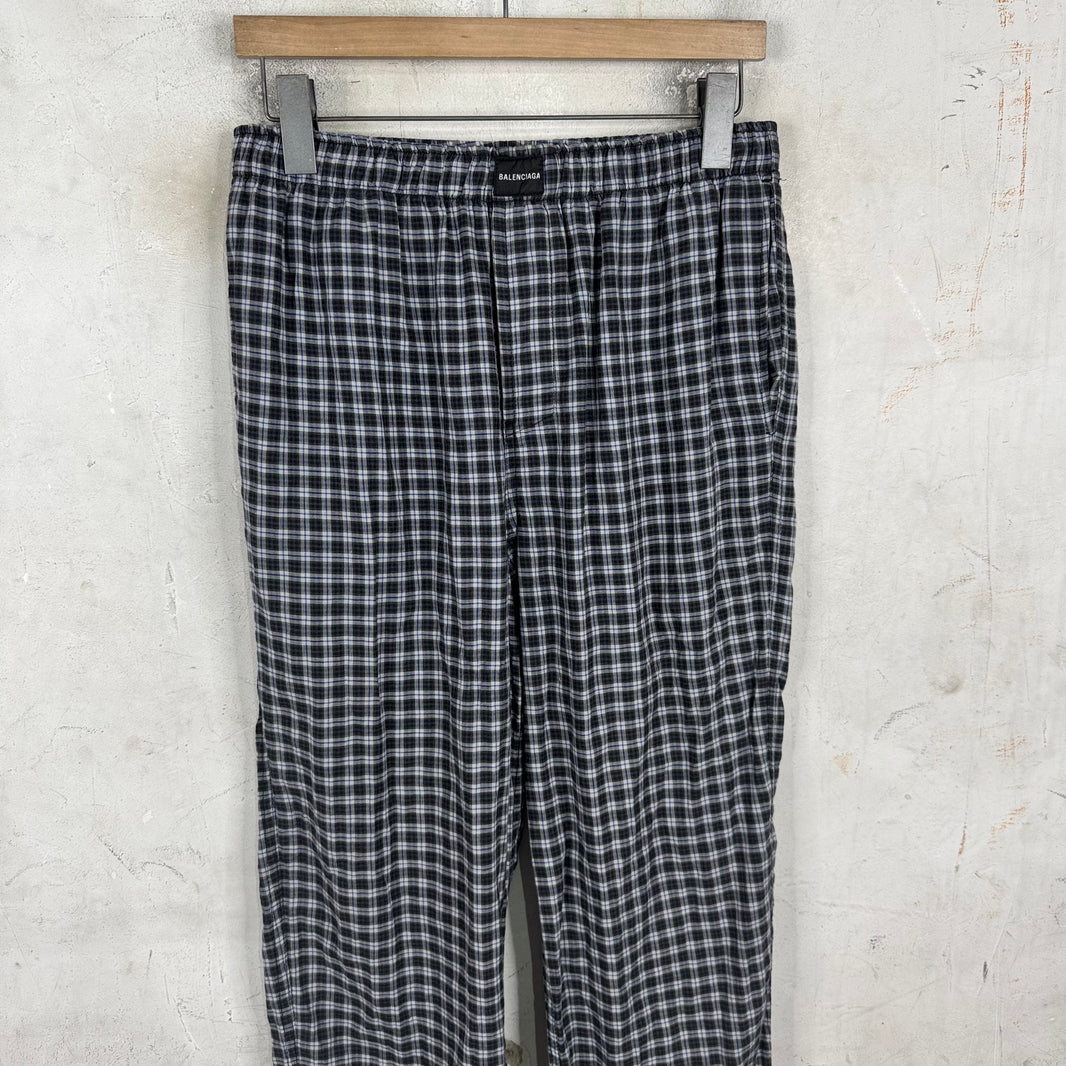 Balenciaga Plaid Pajama Pants