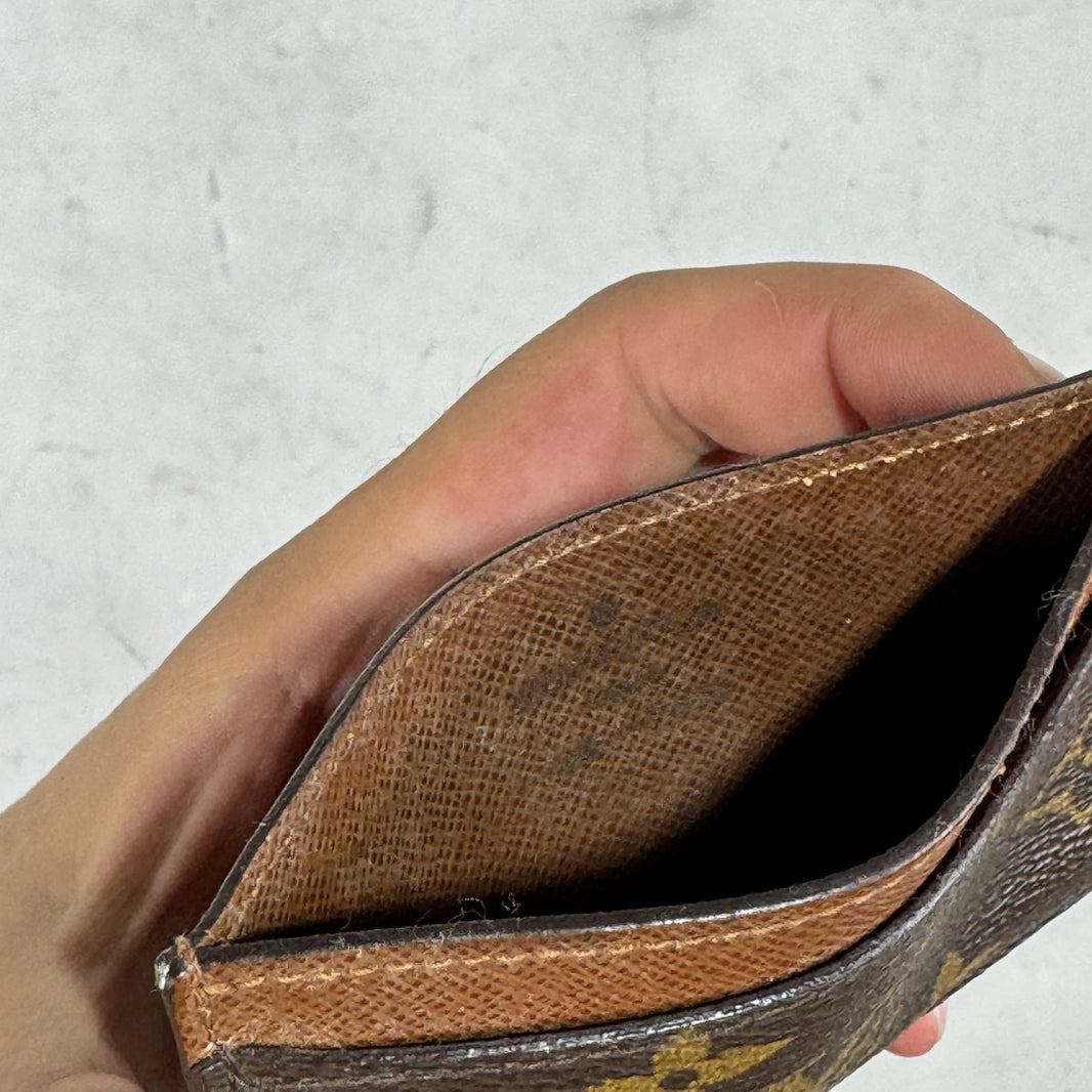 Louis Vuitton Brown Monogram Card Holder