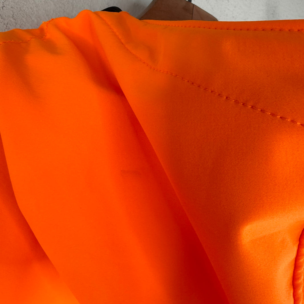Stone Island Orange Hooded Track Jacket