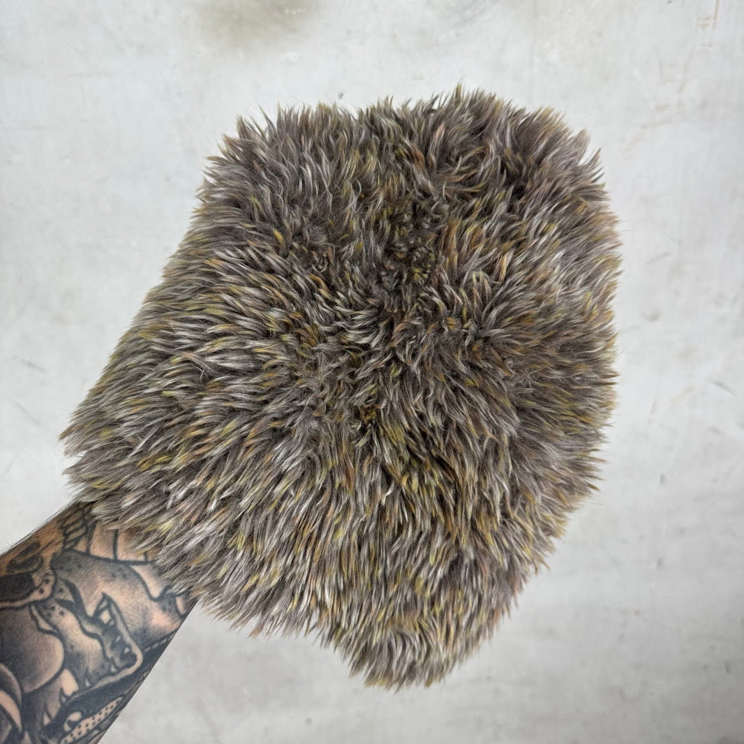 Kapital Acrylic Faux Fur Shaggy Beanie
