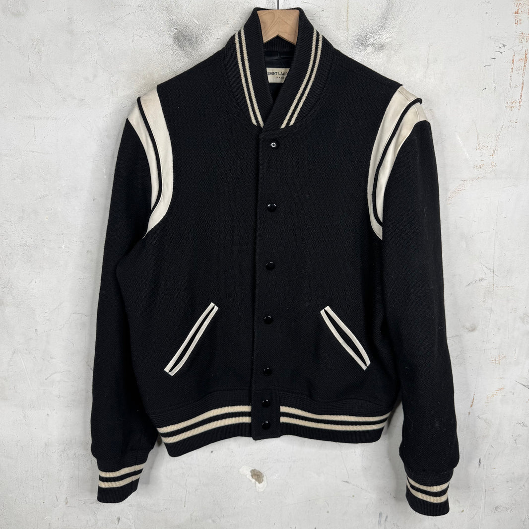 Saint Laurent Black Teddy Jacket