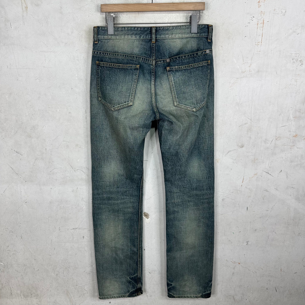Givenchy Spiked Side Seam Jeans