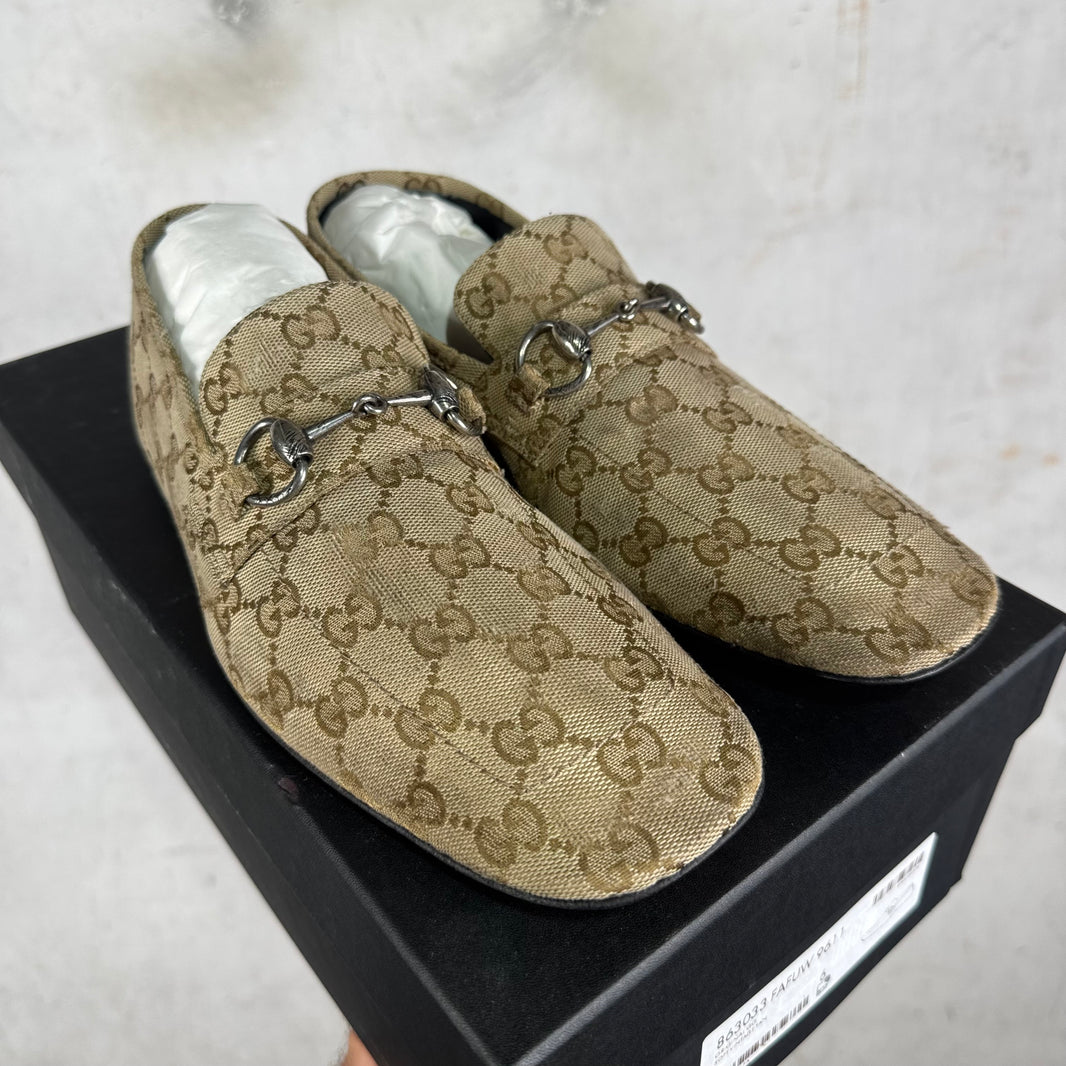 Gucci Monogram Ragazzo Mules