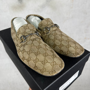Gucci Monogram Ragazzo Mules