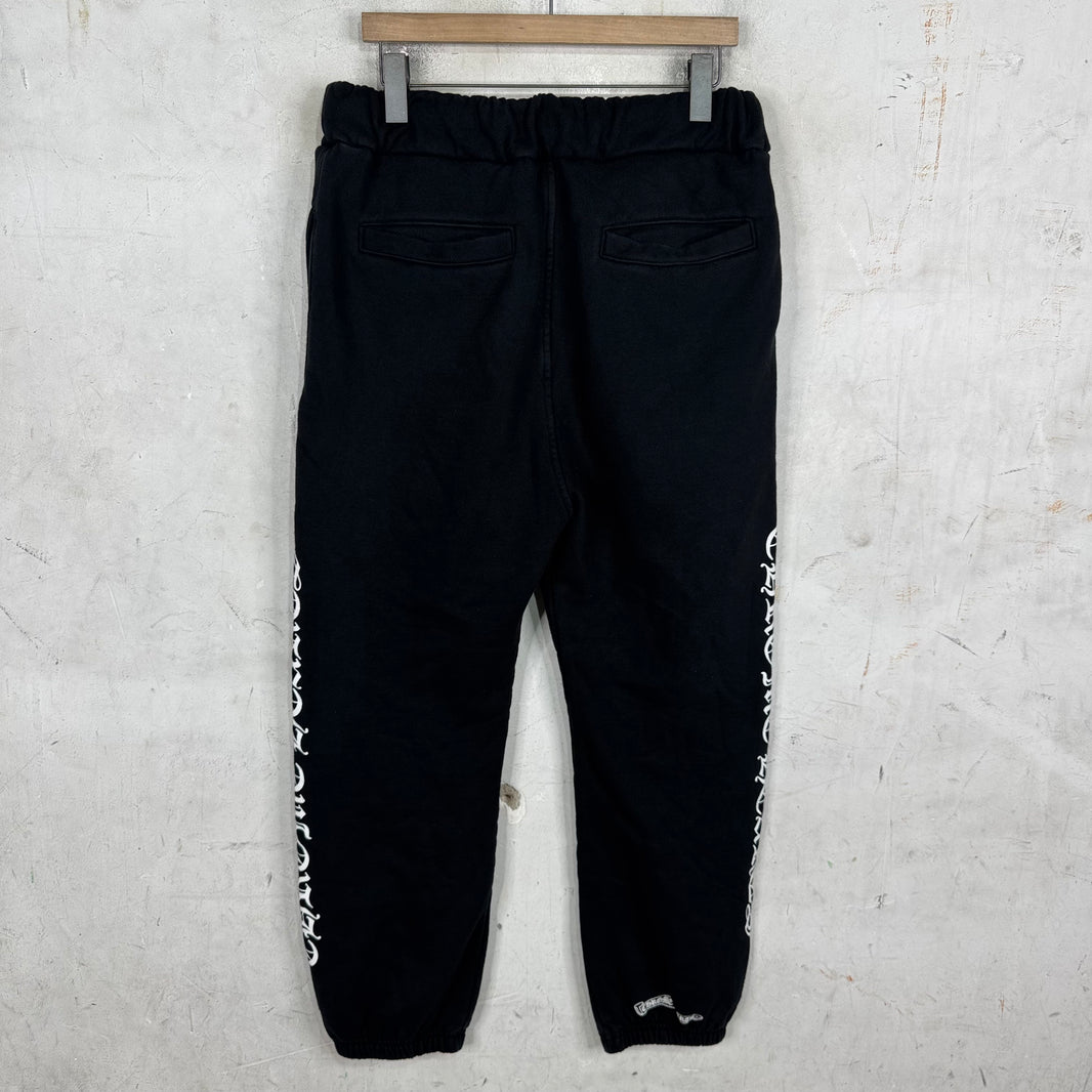 Chrome Hearts Script Heavy Sweatpants