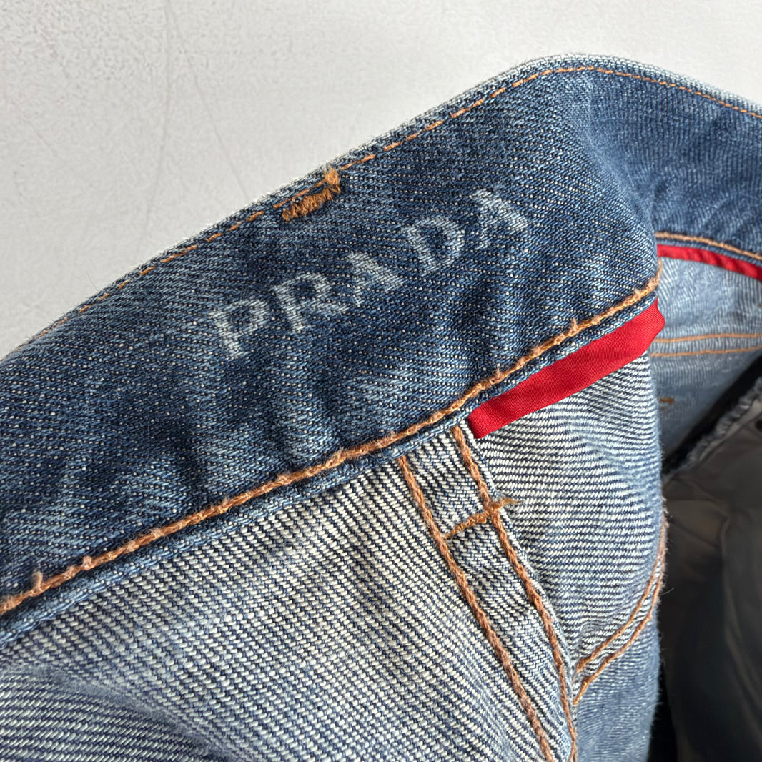 Prada Pocket Logo Jeans