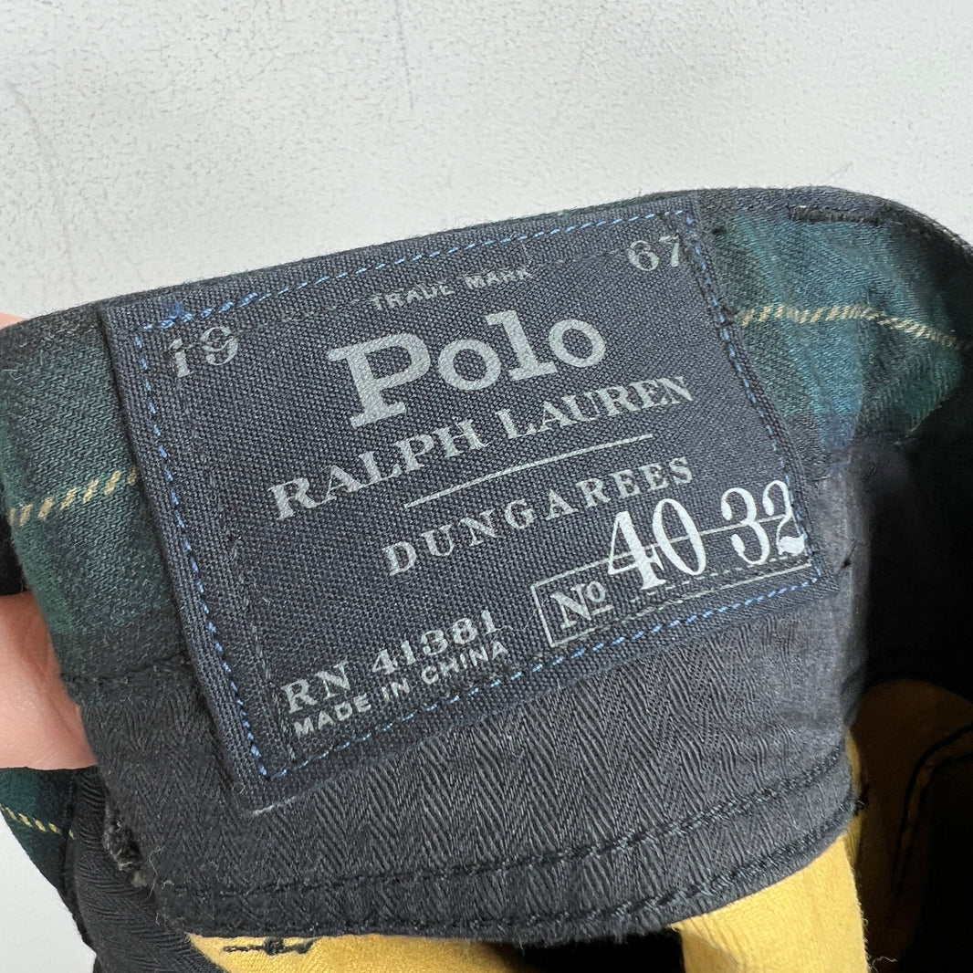 Polo Ralph Lauren Green Plaid Trousers