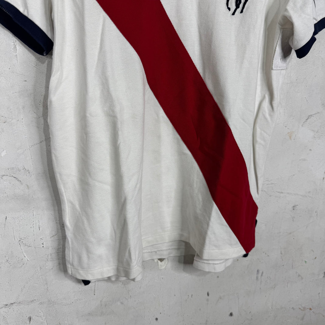 Ralph Lauren Diagnal USA Crest Pony Polo