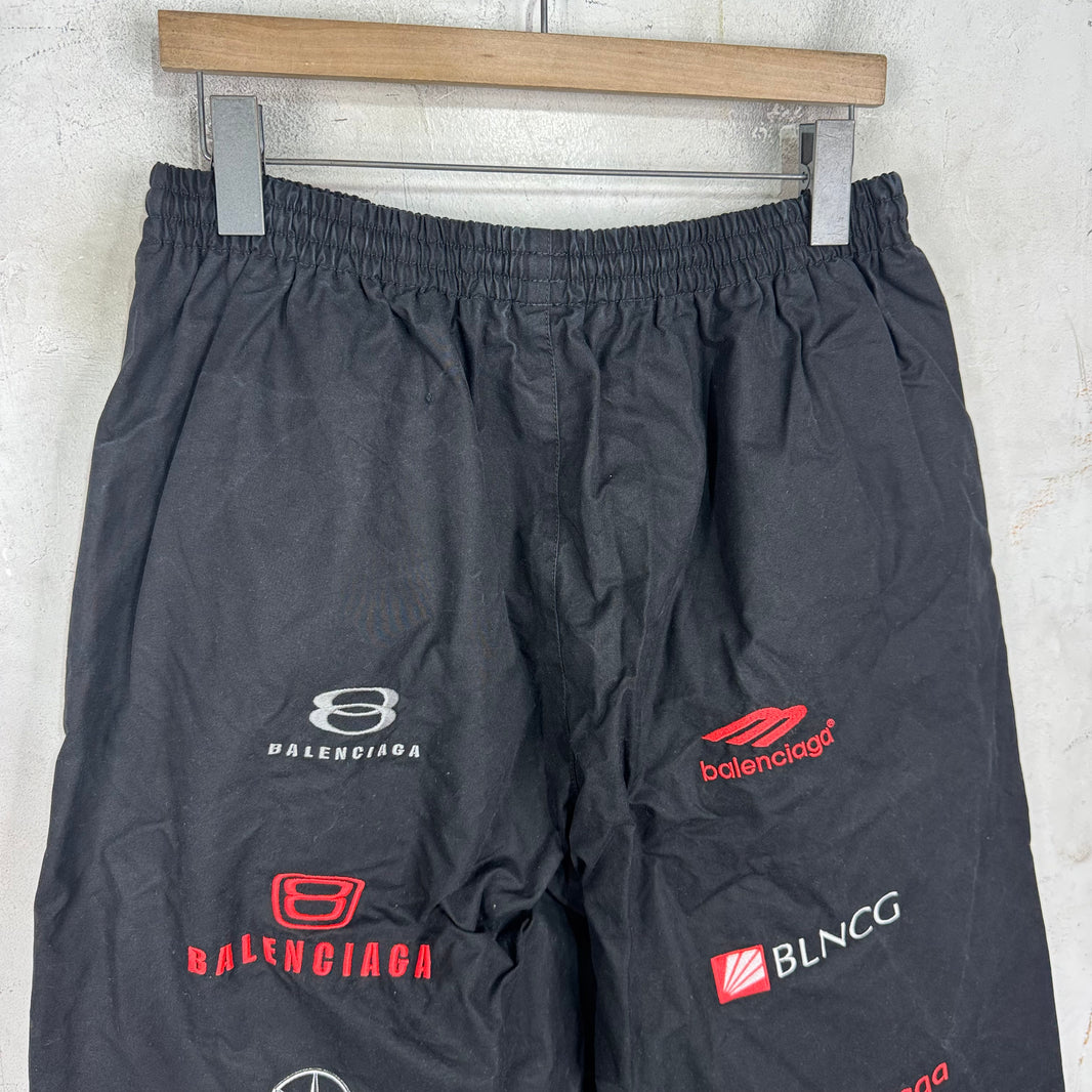Balenciaga Multi Logo Track Pants
