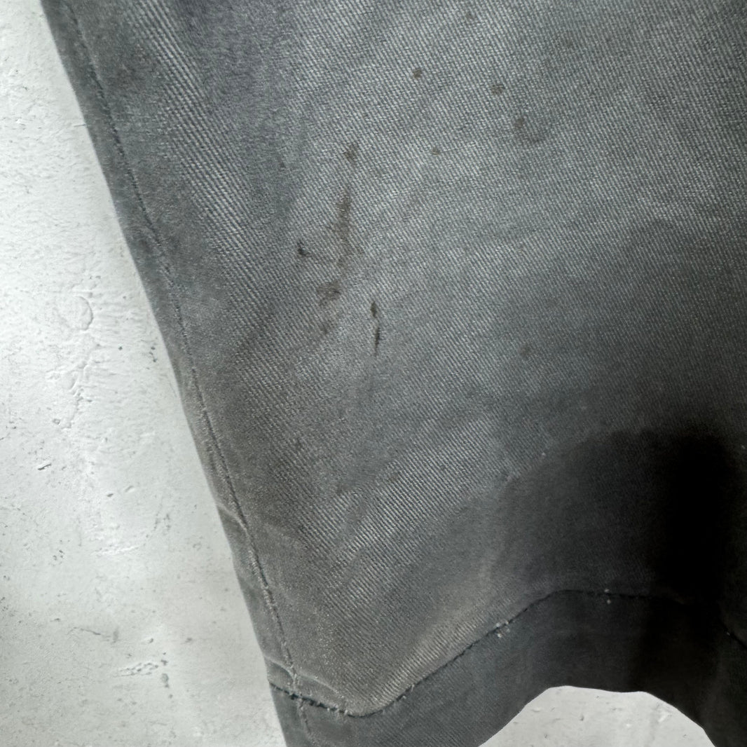Dries Van Noten Gray Twill Pants
