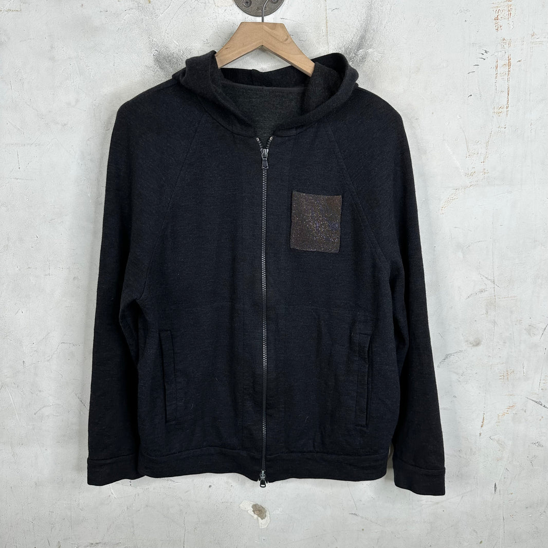 Brunello Cucinelli Monilli Patch Hoodie