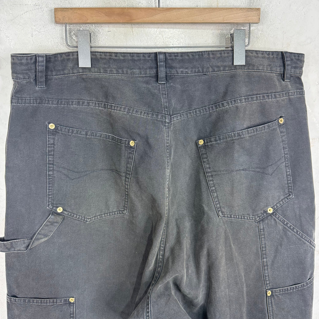 Balenciaga Washed Baggy Drawstring Carpenters