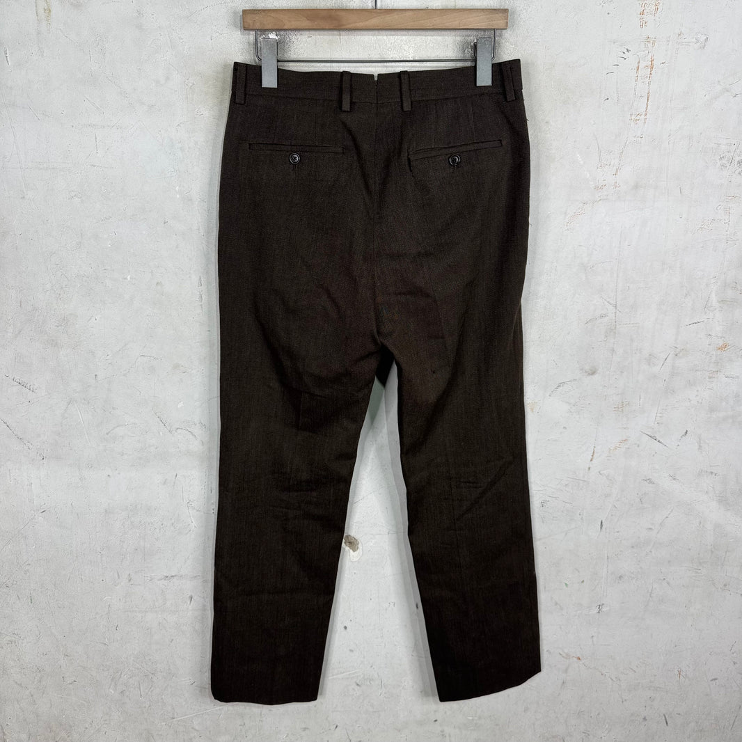 RRL Brown Wool Trousers