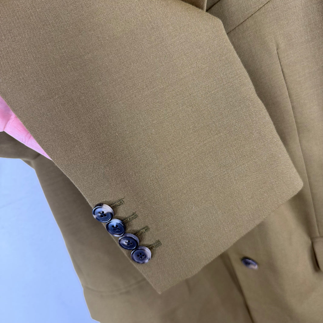 Dries Van Noten Green Blazer Jacket