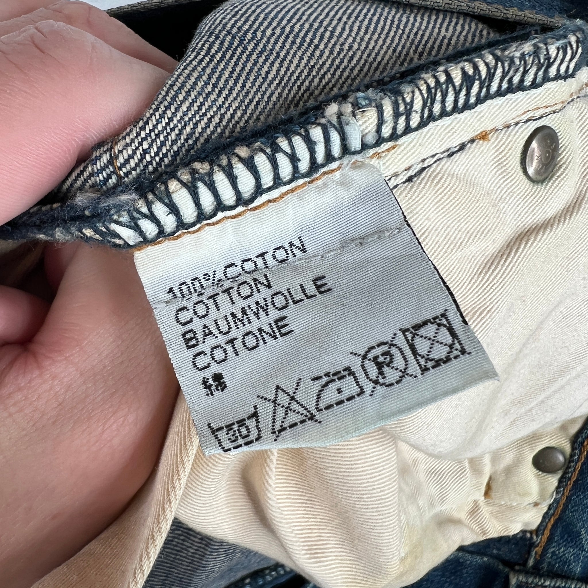 Dior Homme Blue Luster Jeans