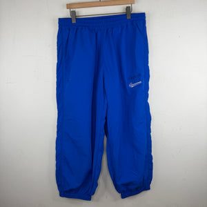 Willy Chavarria Blue Nylon Trackpants