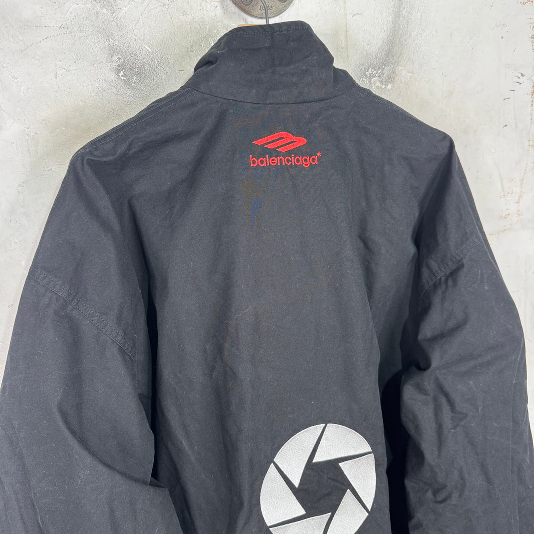 Balenciaga Multi Logo Track Jacket