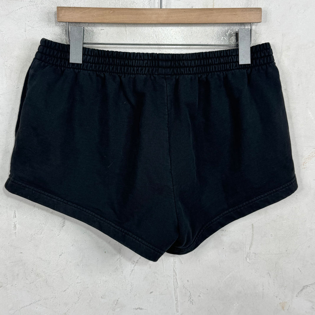 Balenciaga Black Short Sweatshorts