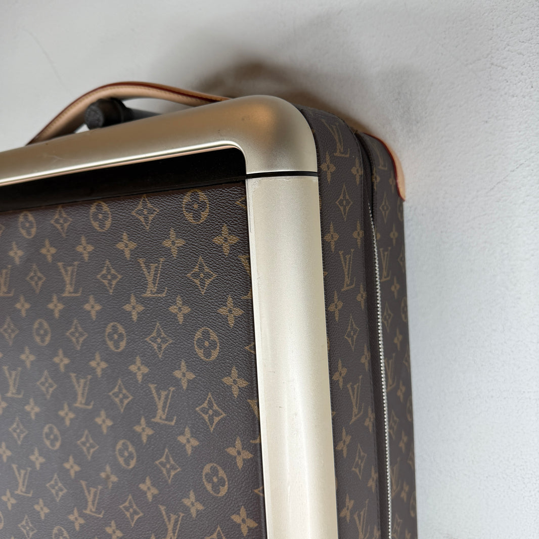 Louis Vuitton Monogram Roller Carry On Suitcase