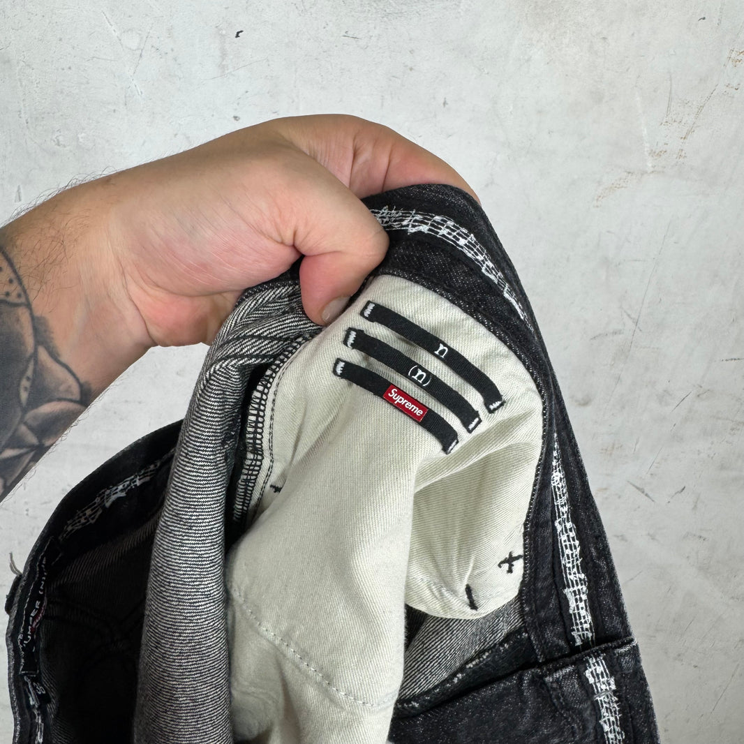 Supreme x Number (N)ine Patched Jeans