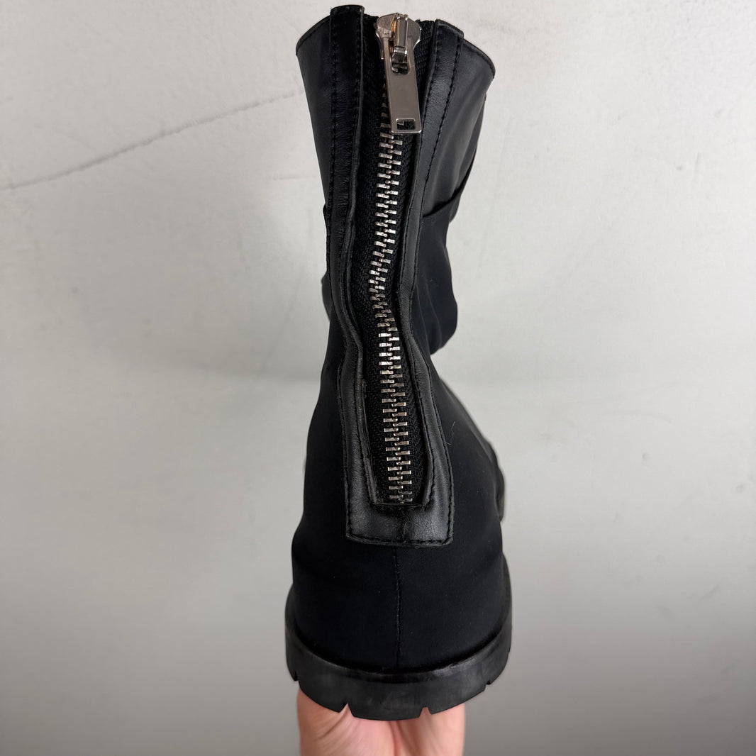 424 Black Marathon Boots