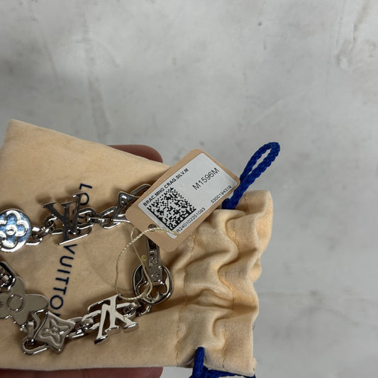 Louis Vuitton Craggy Silver Bracelet