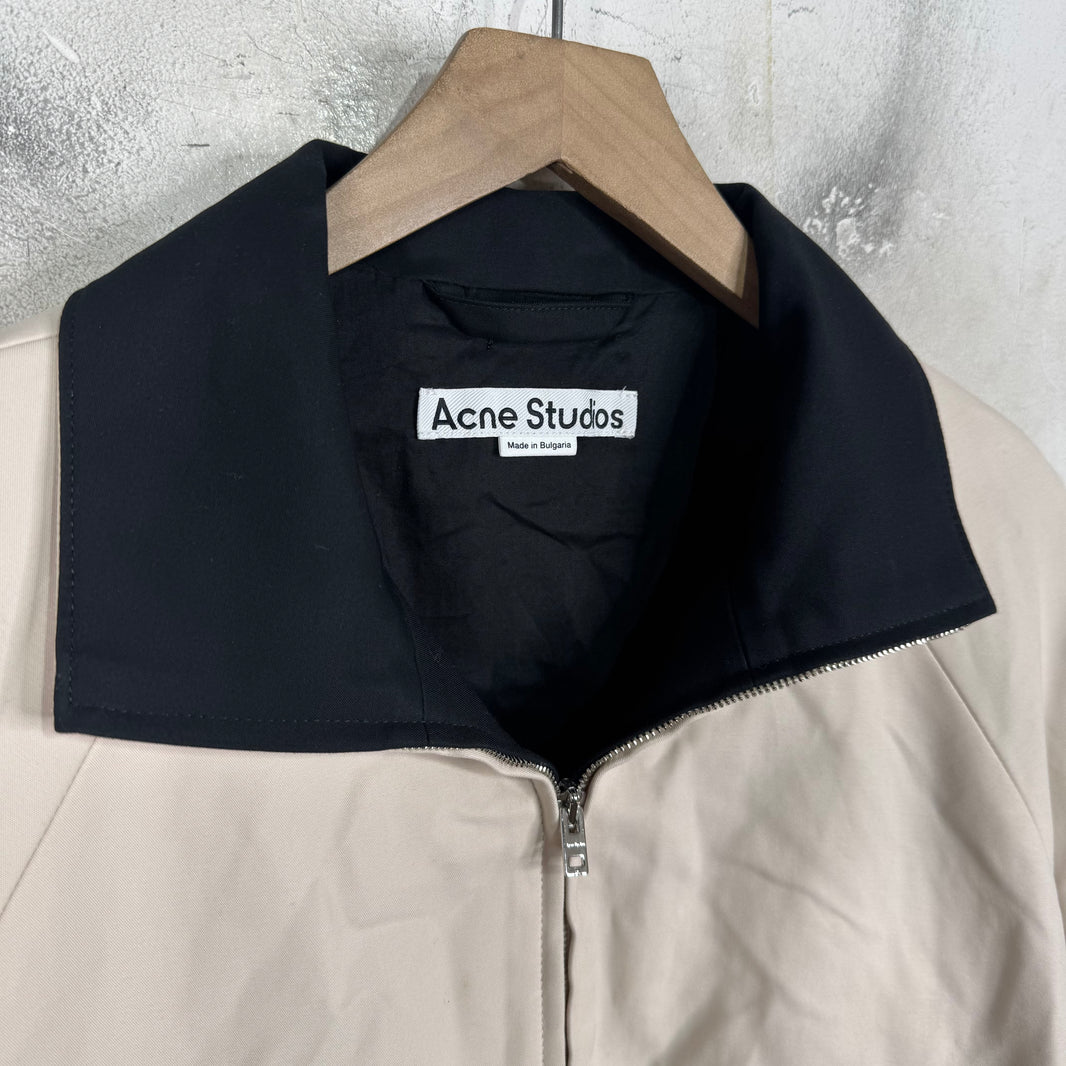 Acne Studios Stockholm Logo Canvas Work Jacke