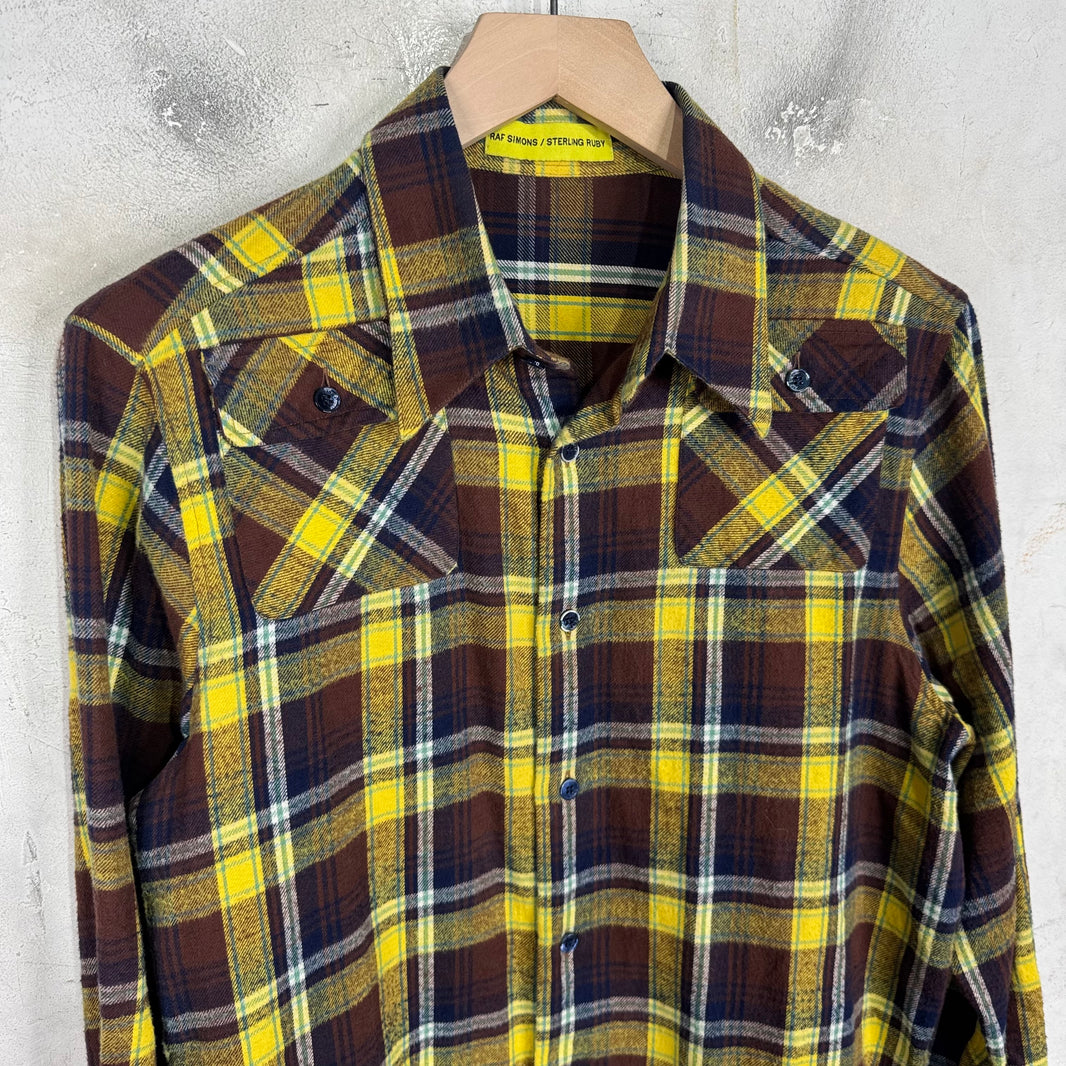 Raf Simons x Sterling Ruby Plaid Flannel