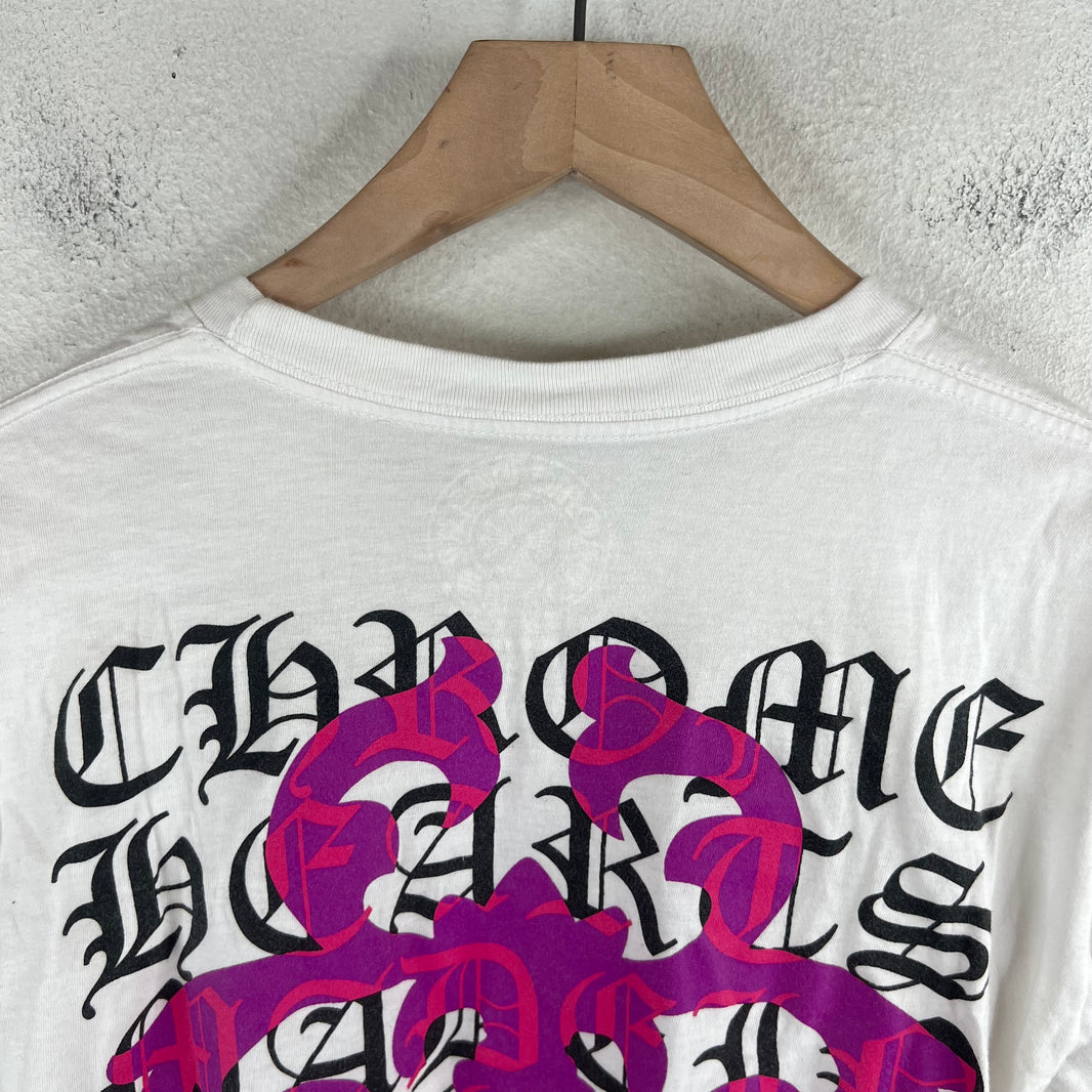 Chrome Hearts Eyechart Dagger L/S T-Shirt