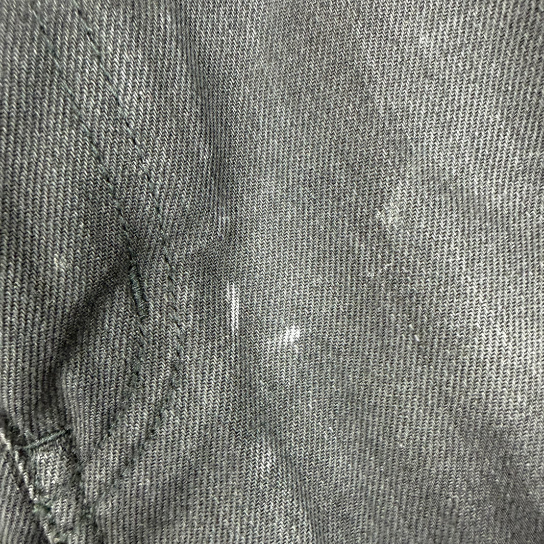 Saint Laurent Black Waxed Distressed D02 Jeans