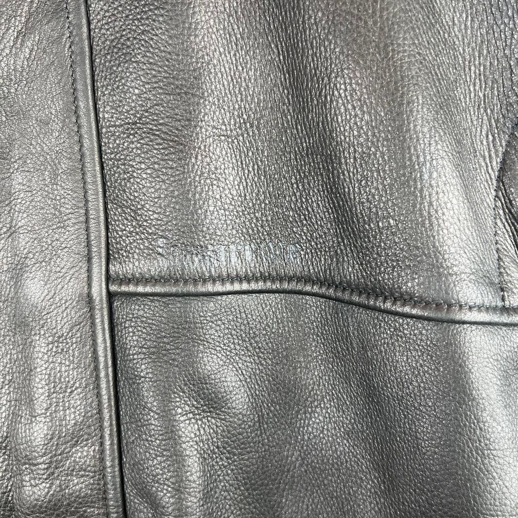 Supreme Schott Leather Fireman Jacket