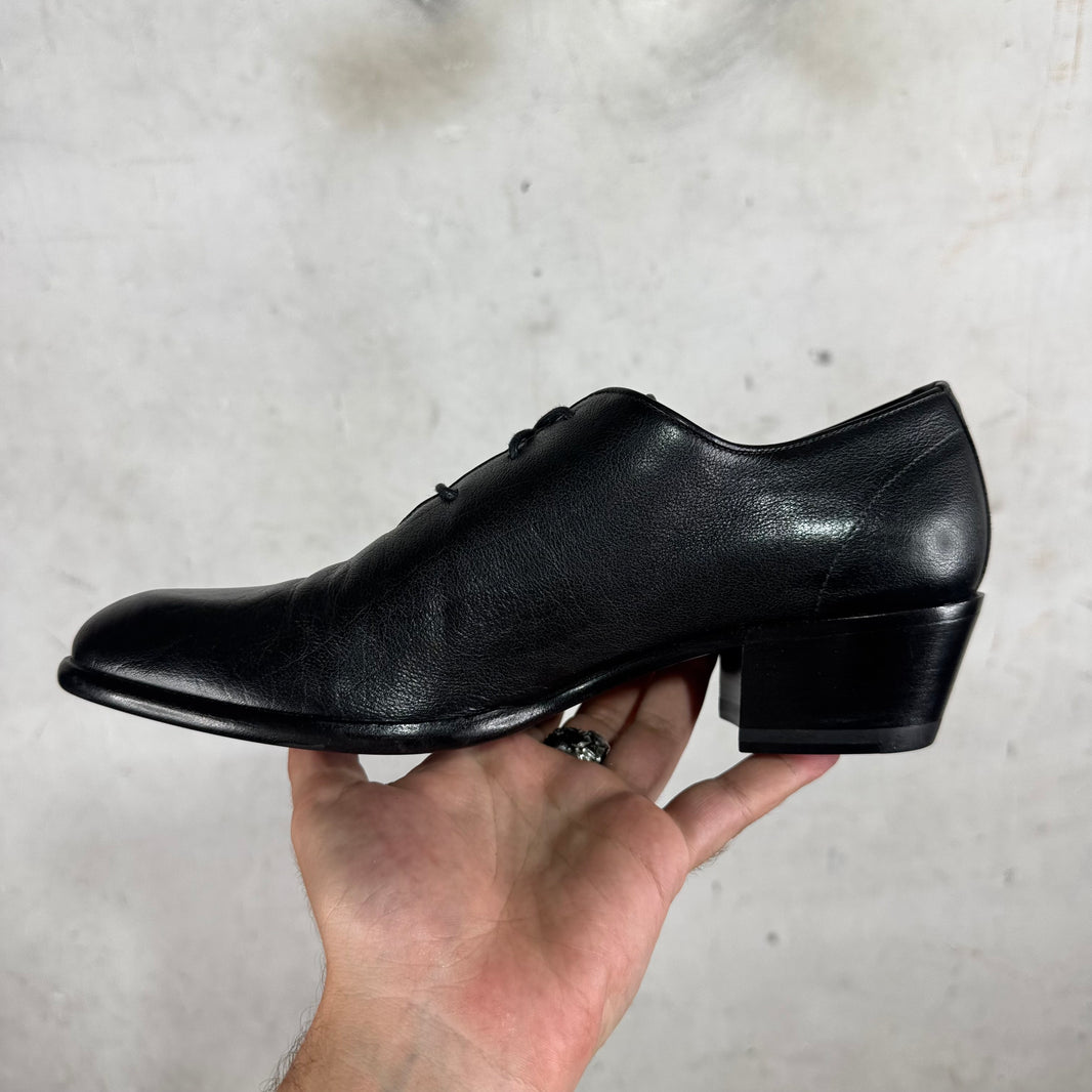 Margiela Leather Heeled Derbys