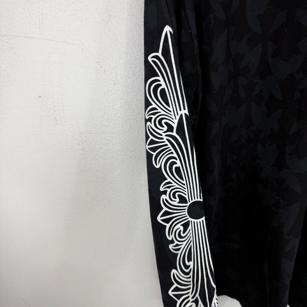 Chrome Hearts Cemetery Print L/S T-Shirt