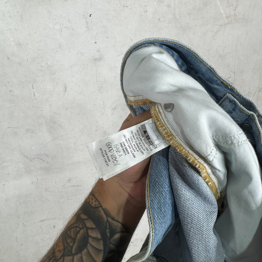Stussy Waxed New Classic Lightwash Jeans
